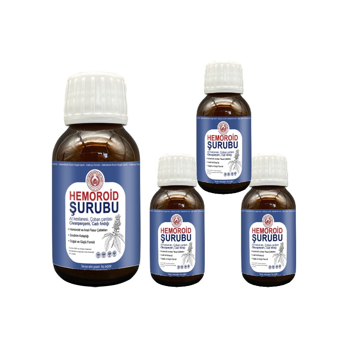 Hemeroid Şurubu 50 ml 4 Adet