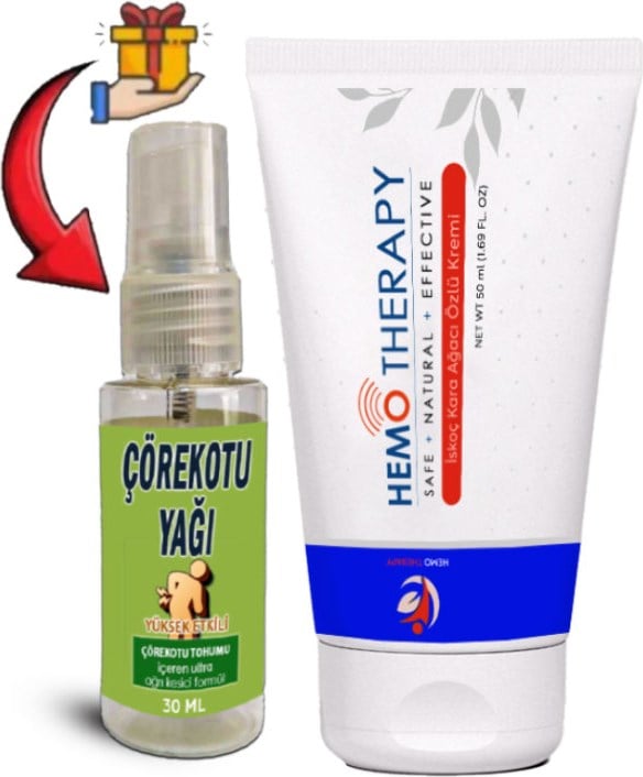 Hemo Therapy Iskoç Karaağaç Özlü Anal Bakım Kremi 50 ml  + Çörekotu Yağı