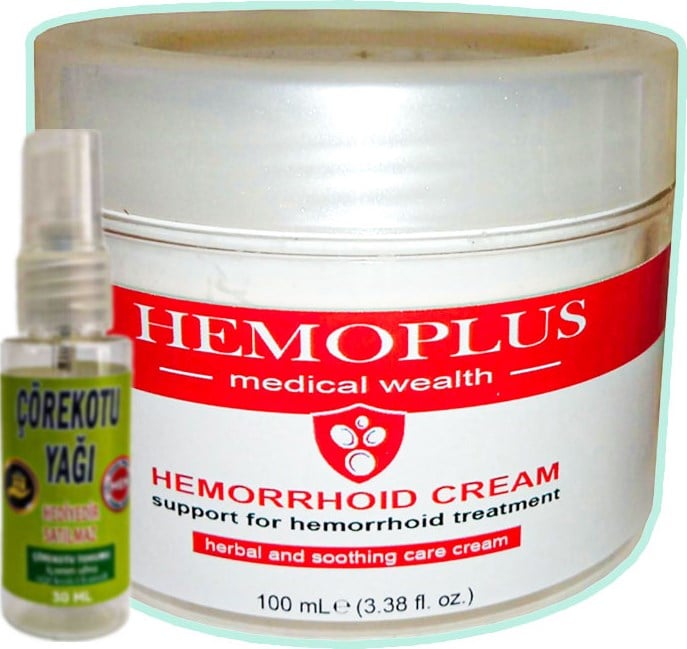 Hemoplus 100 ml Analbakım Kremi + Çörek Otu Yağı Yağı 30 ml