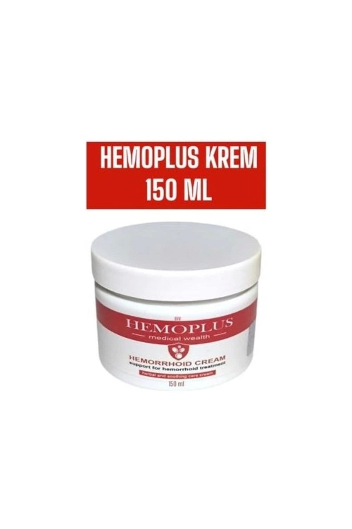 Hemoplus Rahatlatma Bakım Kremi  150 ml x 1 Adet