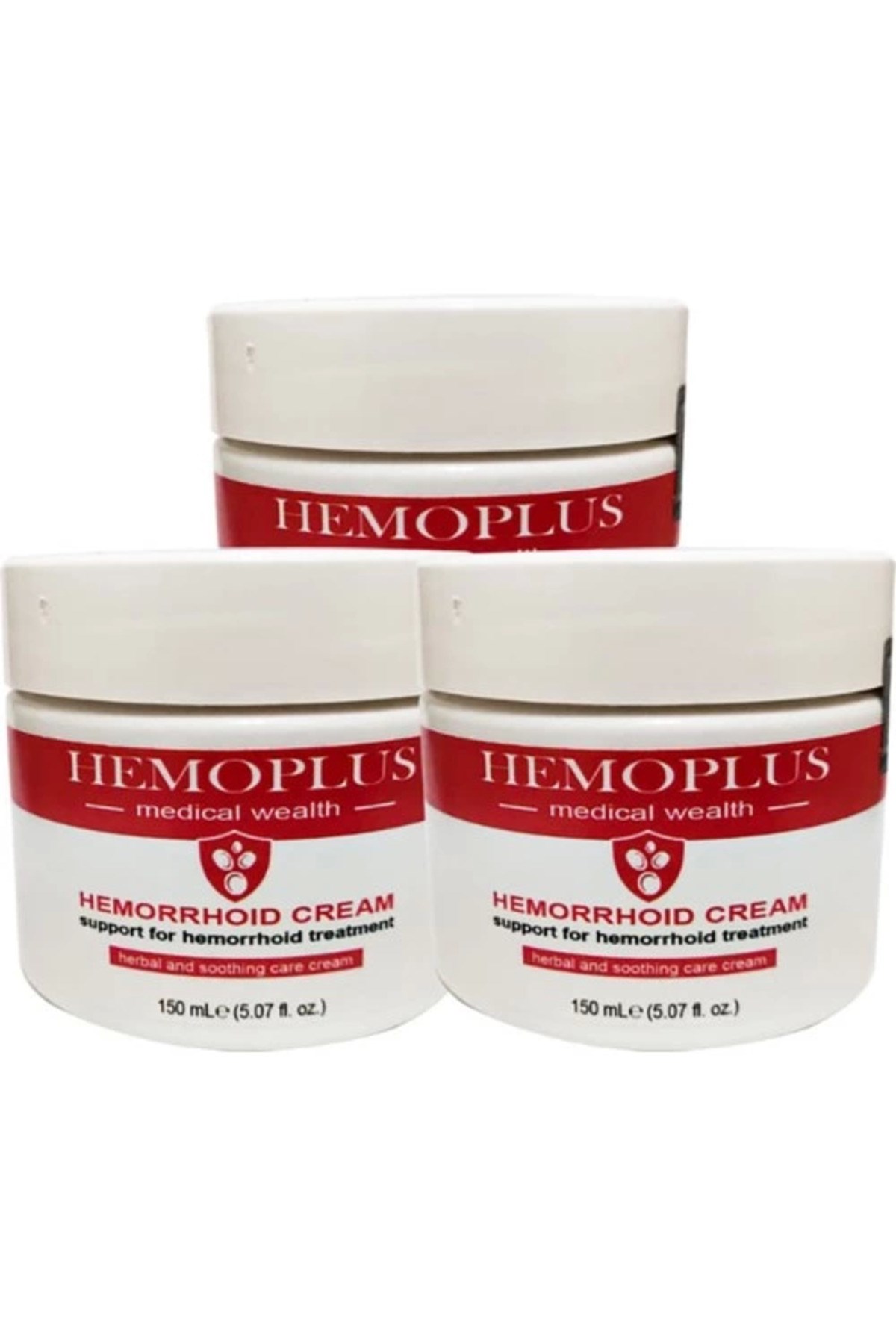 Hemoplus Rahatlatma Kremi Büyük Boy 3ADET 150 ml