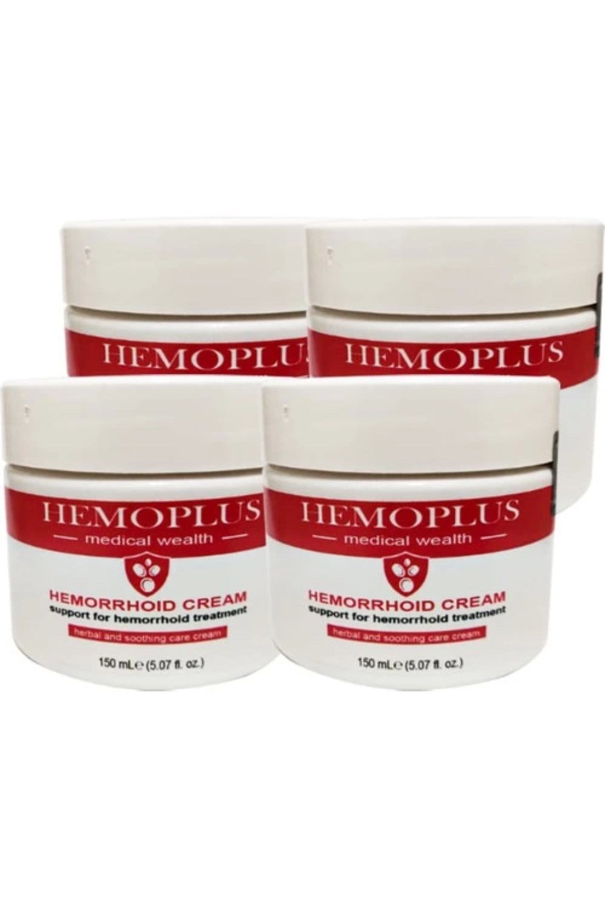 Hemoplus Rahatlatma Kremi Büyük Boy 4tane 150 ml