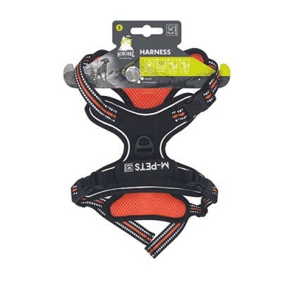 Hiking Reflektörlü Köpek Göğüs Tasması Turuncu Small 35-60 Cm