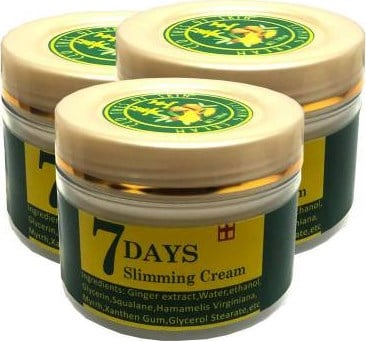 Hintohu 7days Slimming Cream Ginger Miracle 100 ml Vücut Bakım Kremi Zencefil  3 Adet