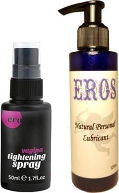 Hintohu Bayanlara Özel Vagina Care Spray Vaji.na Bakım Sprey 50 ml + Eros 125ML Lubricant Gel