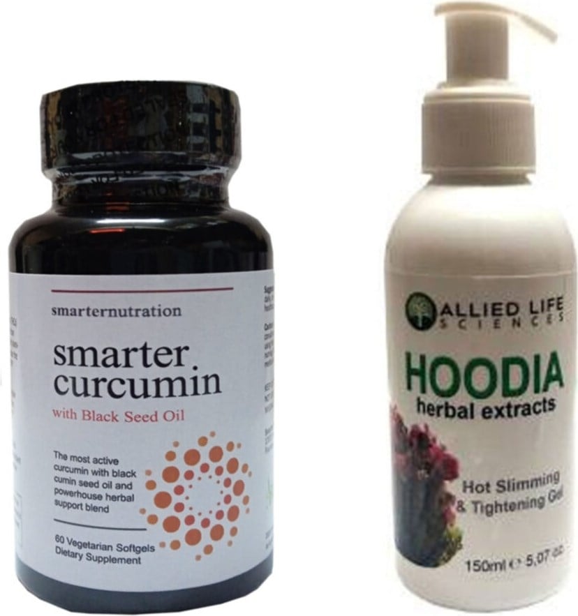 Hintohu Hoodia Slimming & Firming Gel 150ML+SMARTERCURCUMIN  6