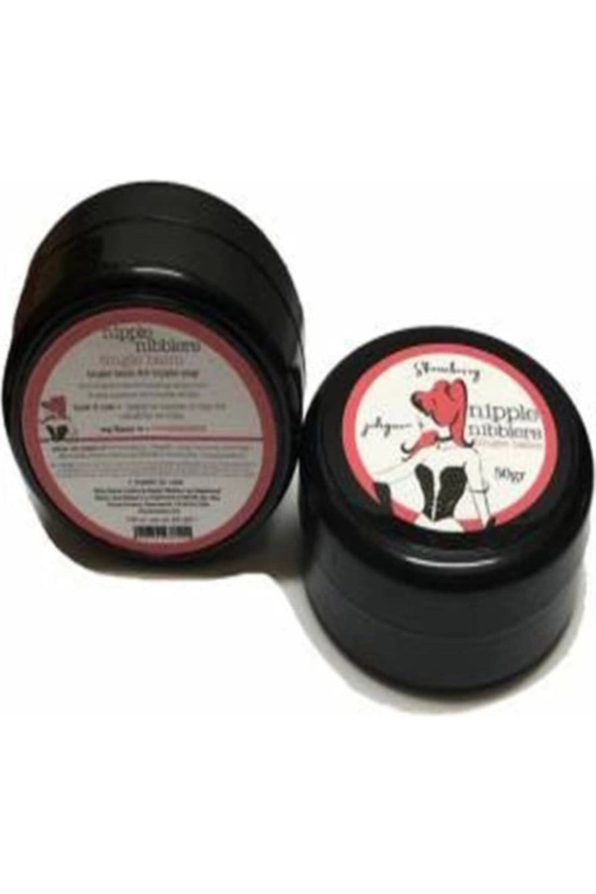 Hintohu Nipple Nibblers Tingle Balm Strawberry Flavored 50ML Çilekli Göğüs Bakım Kremi 2 Adet