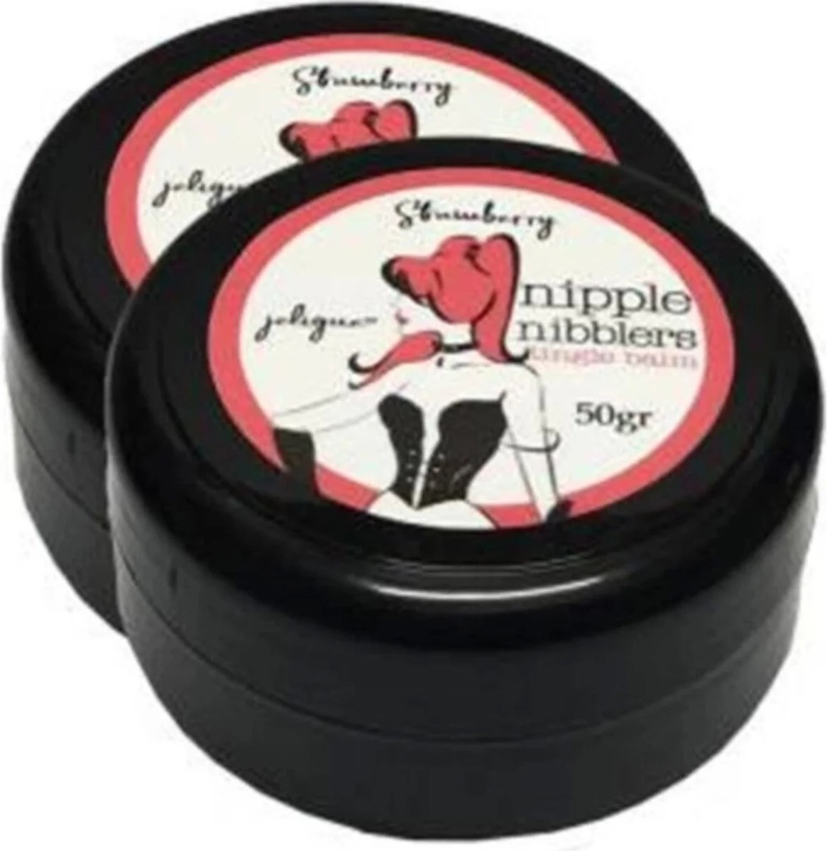 Hintohu Nipple Nibblers Tingle Balm Strawberry Flavored 50ML Çilekli Göğüs Bakım Kremi 2 Adet