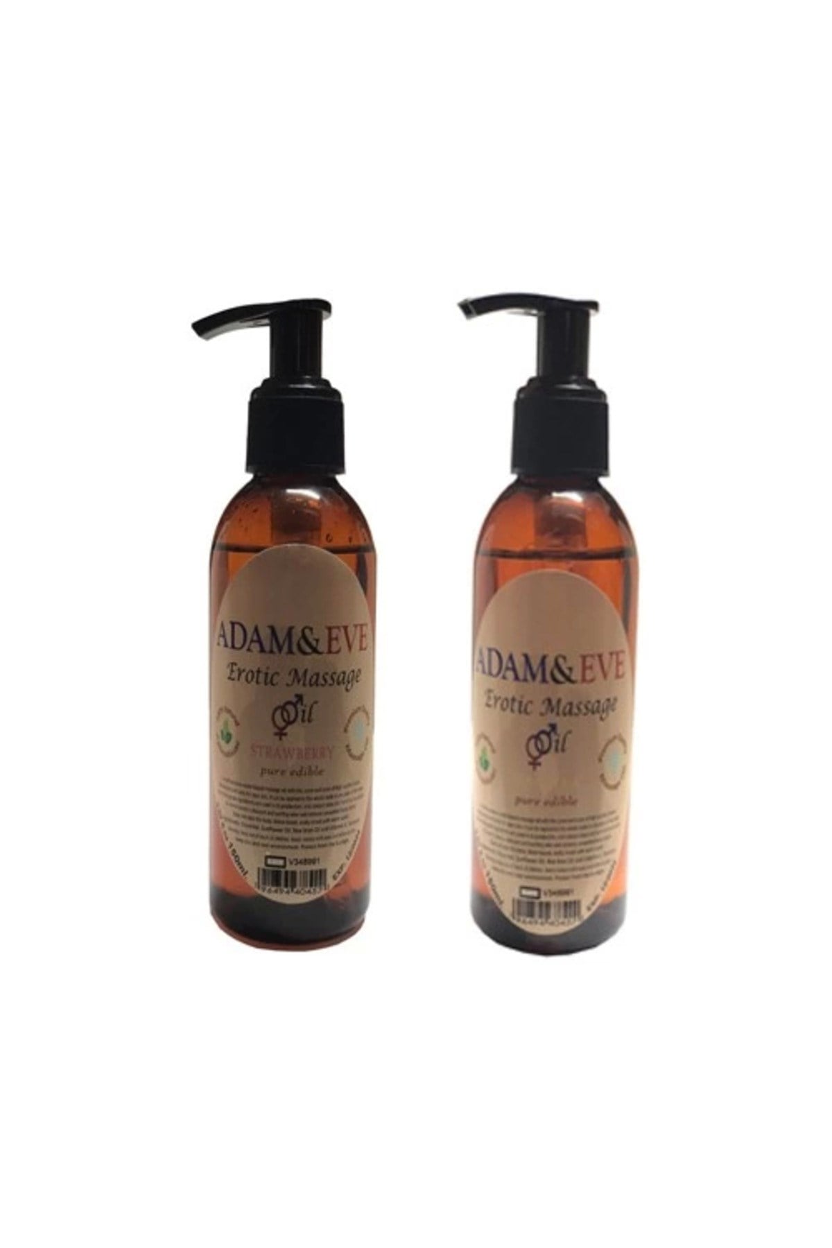 Hintohu Rekze Erkeklere Kadınlara Çilek Vanilya Aromalı Masaj Yağı Massage Oil 125ml