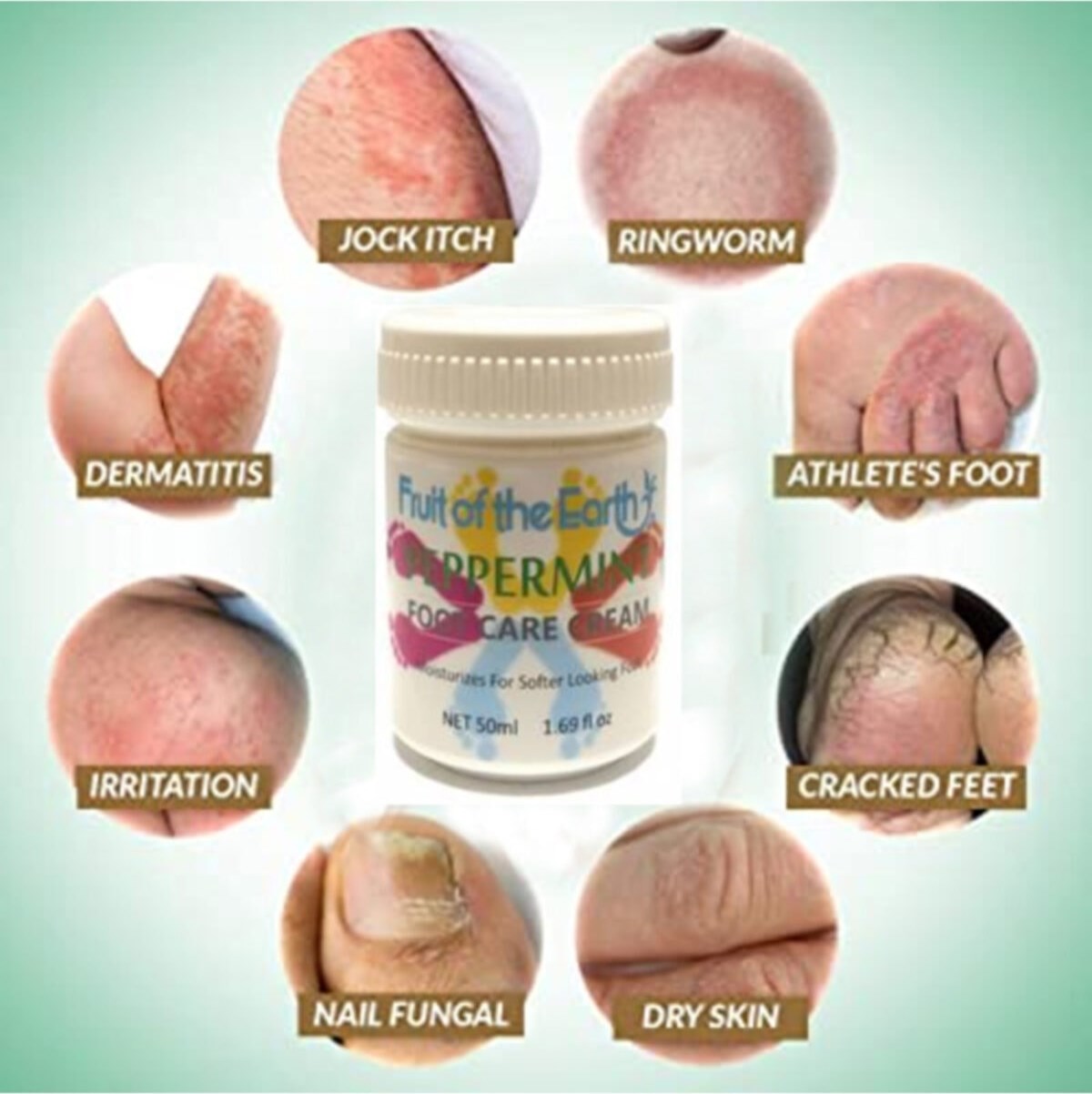 Hintohu Three Brand 50ML Arnavut Aklık Kremi+ Foot Care Cream 50ML Ayak Bakım Kremi Nane Ferahlığı