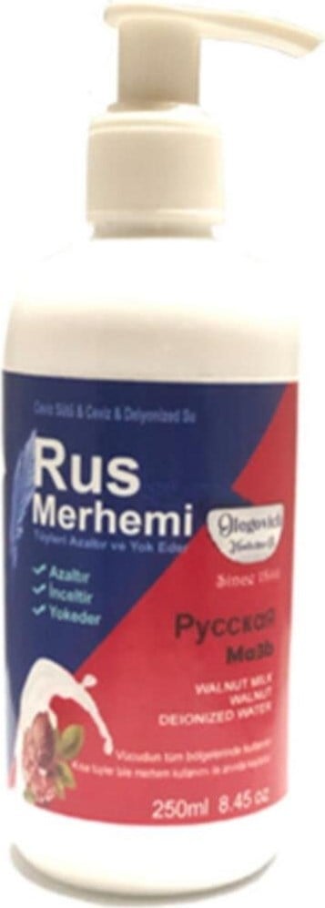 Hintohu Tüy Dökücü Azaltıcı Rus Merhemi 250 ml 2 Adet+Genital Bölge Merhemi 50 ml 2 Adet Olegovich