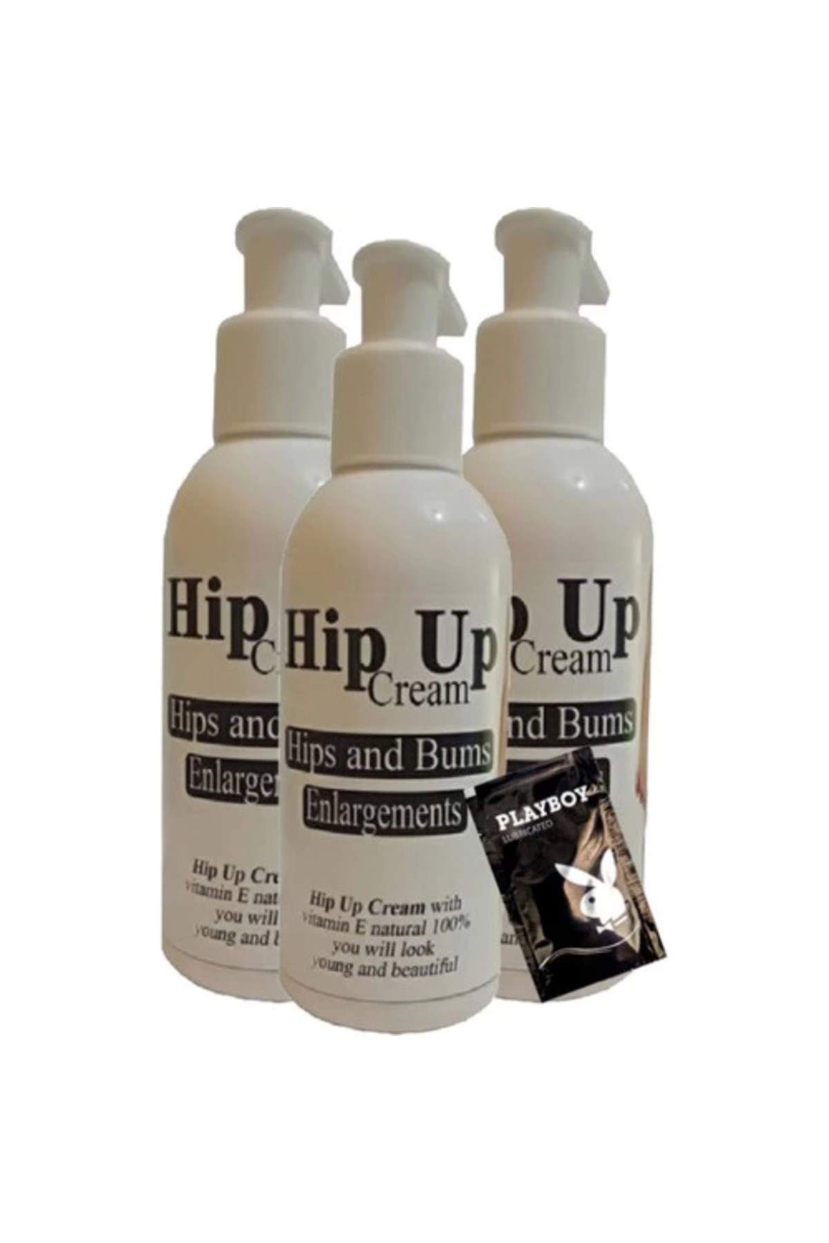 Hip Up 3lü Adet Krem 120 ml + 1 Adet Jel Hediye