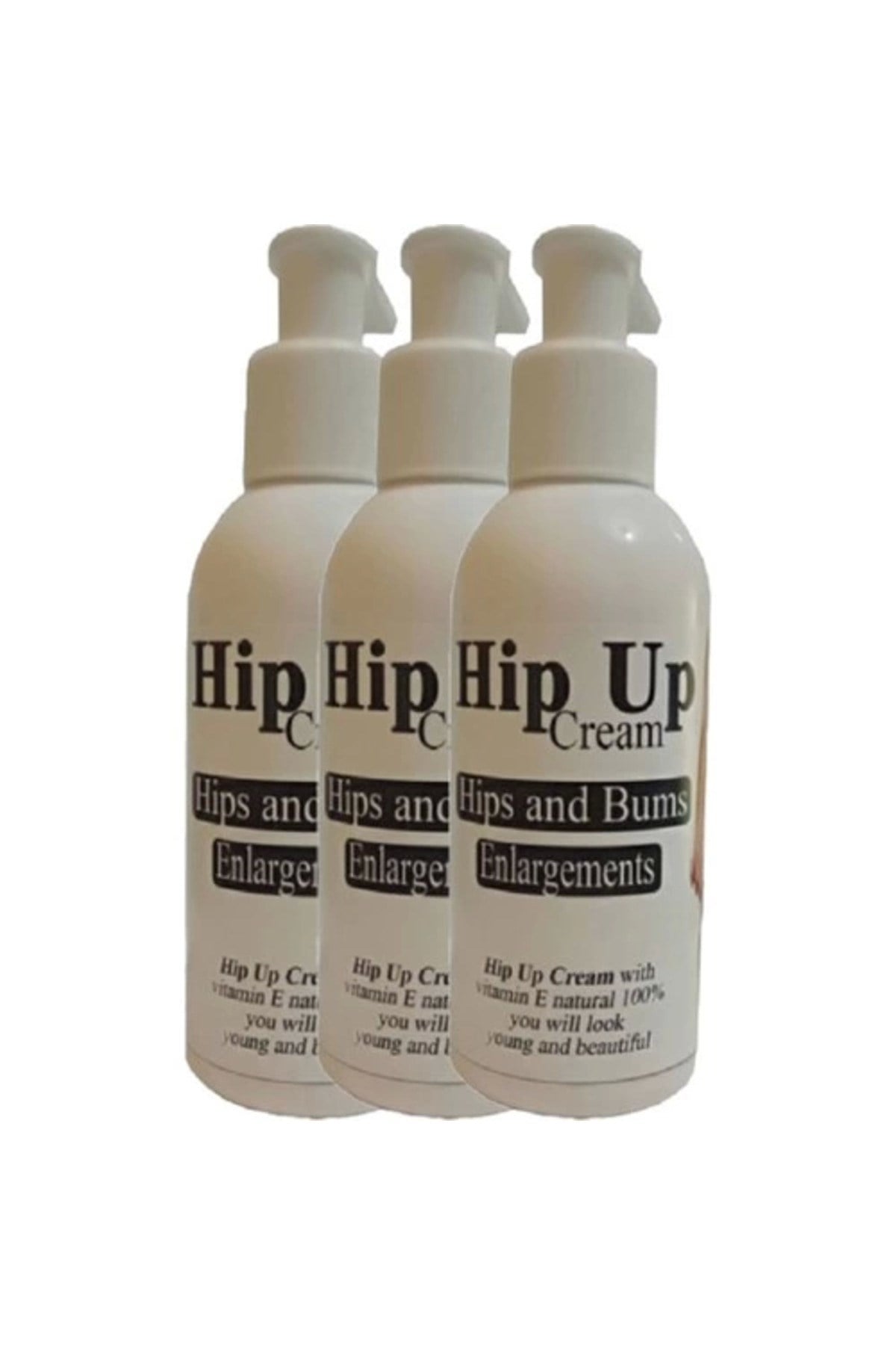 Hip Up 3lü Adet Pres Kremi 120 ml