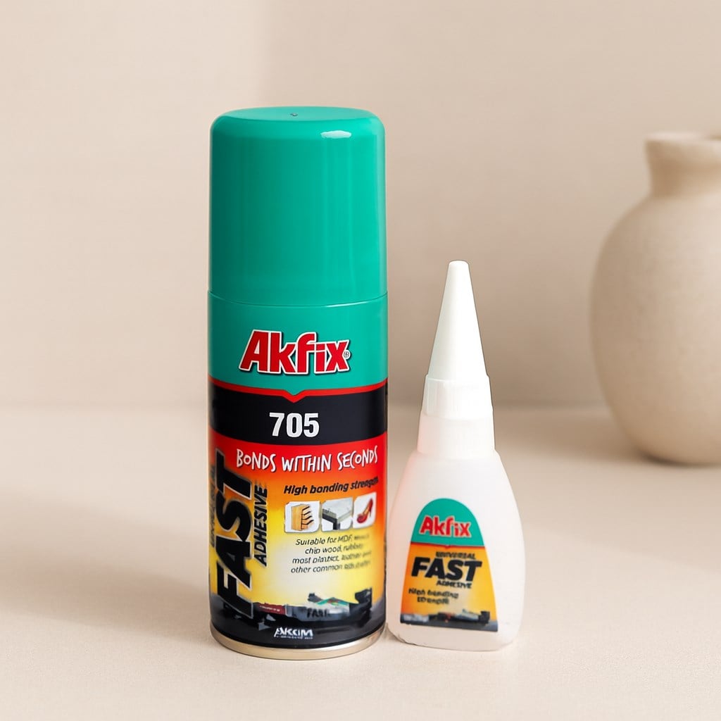 Hızlı Çok Yüzeyli Yapıştırıcı (100 ml + 25 g) - Ahşap Metal Mermer Plastik