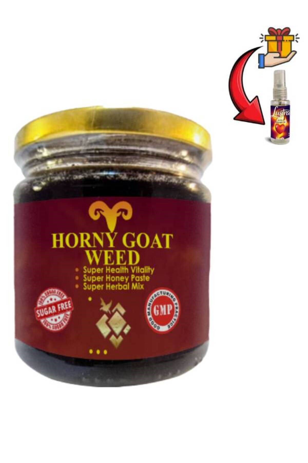 Horny Goat Weed Erkeklere Özel Bölge Destekleyici 240 gr x 1 ad+Lustra Masaj Yağı