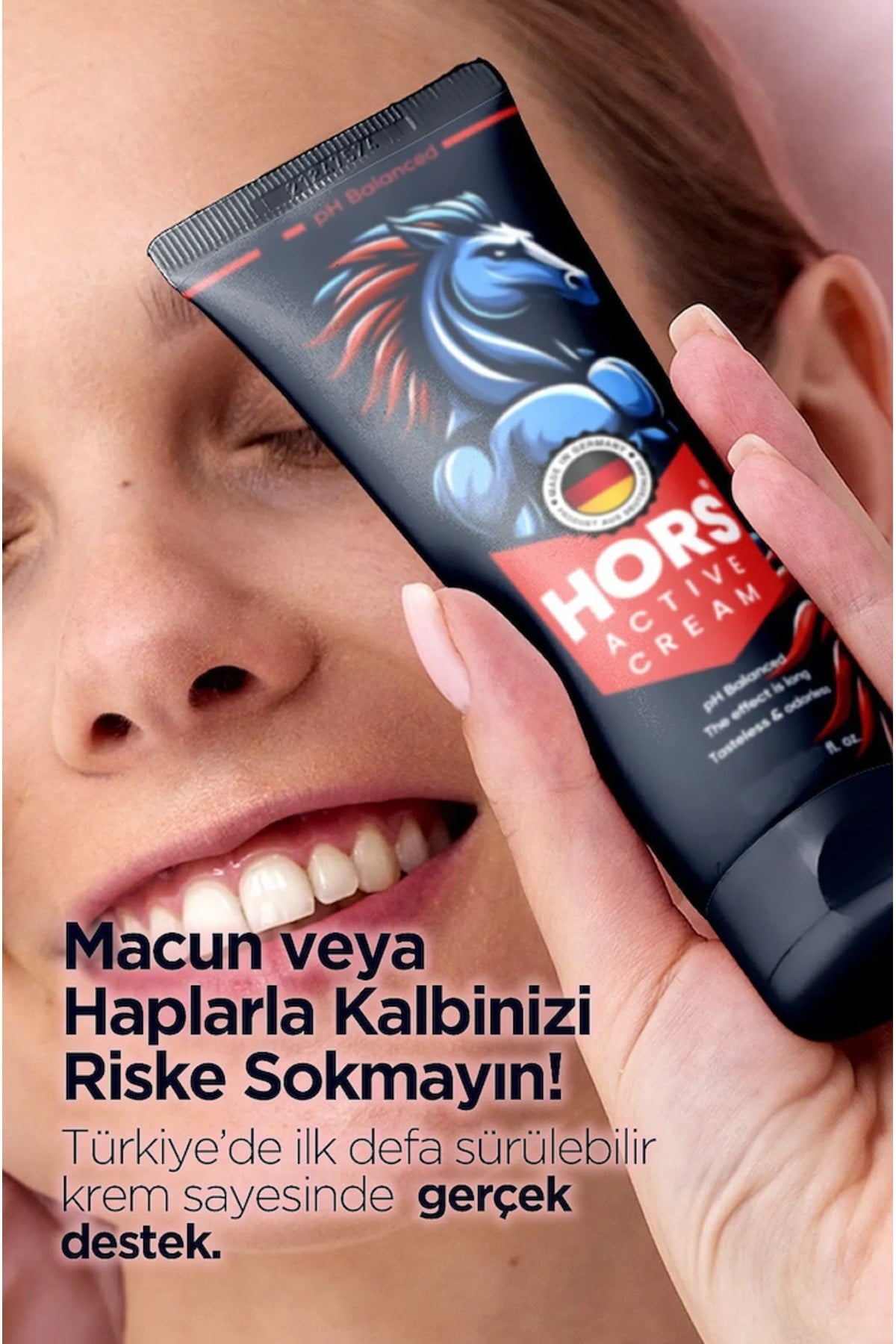 Hors Active Cream Gecikme Ve Sertleşme P.enis Kremi 50ml 4 Adet 1 Adet Jel
