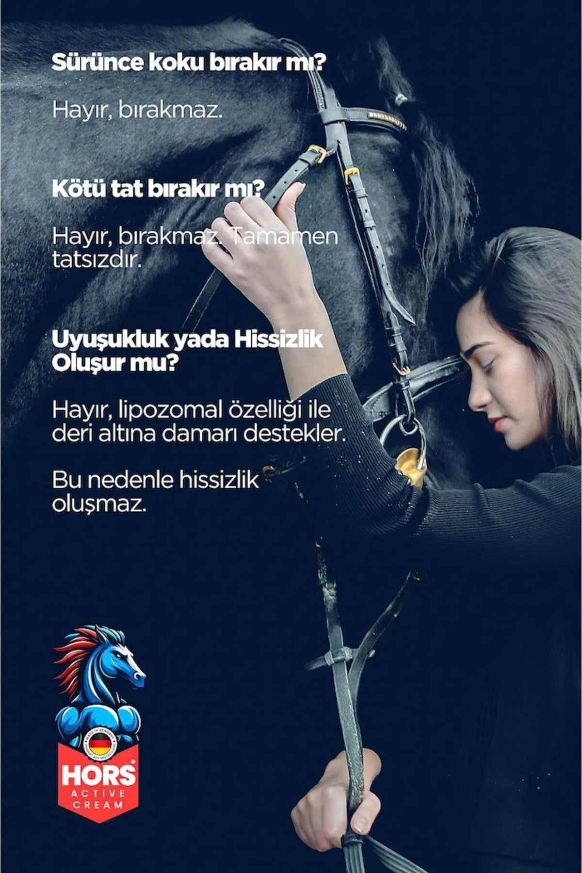 Hors Active Cream Gecikme Ve Sertleşme P.enis Kremi 50ml 4 Adet 1 Adet Jel
