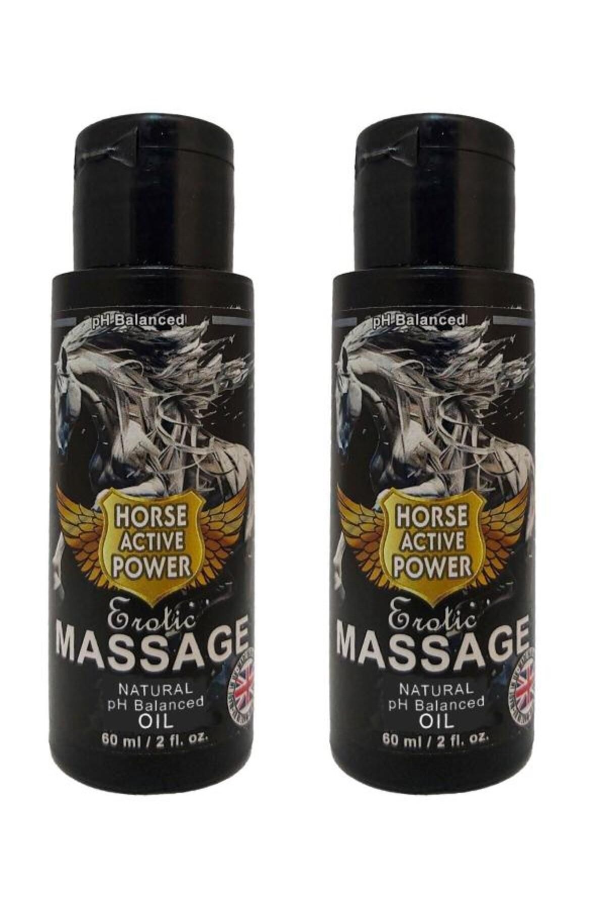 Hors Active Power Rahatlatıcı Fantezili Etkilerde Vücut Masaj Yağı 60 ml 2 Adet