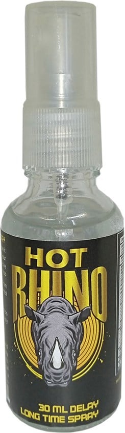 Hot Rhino Long Tìme Délay Sprày For Men 30 ml / Cìnsel Ilìşki Sùresini Uzatmak Içìn Géciktìrici Sprey