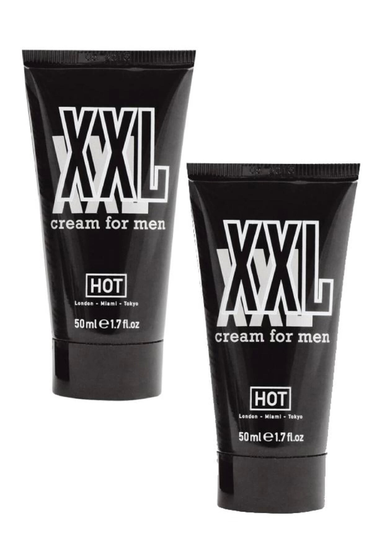 Hot Xxl Erkeklere Özel Gecikmeye Etkili Krem 50 ml 2 Adet