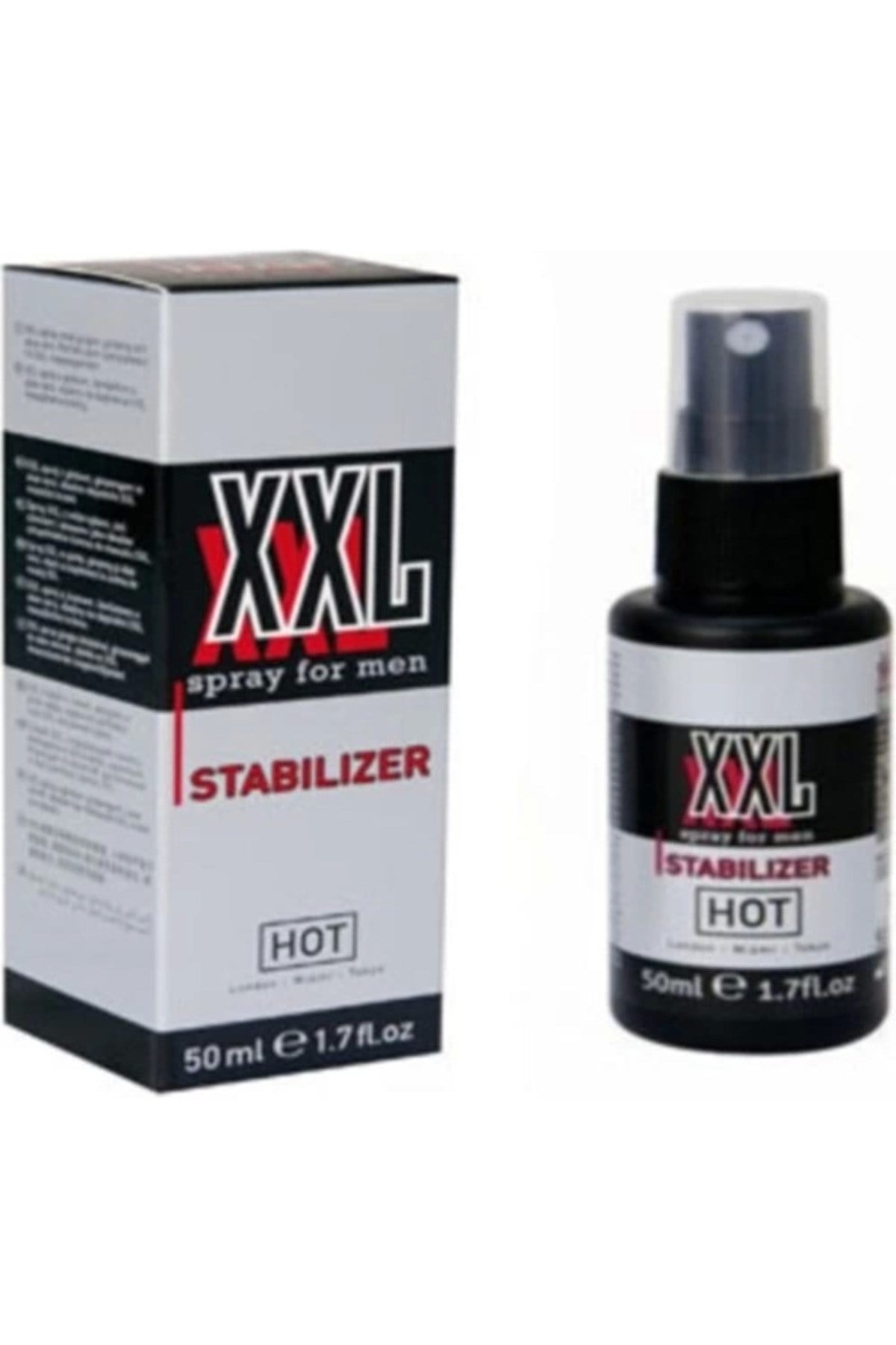 Hot XXL Erkeklere Özel Sertleşme Spreyi 50 Ml