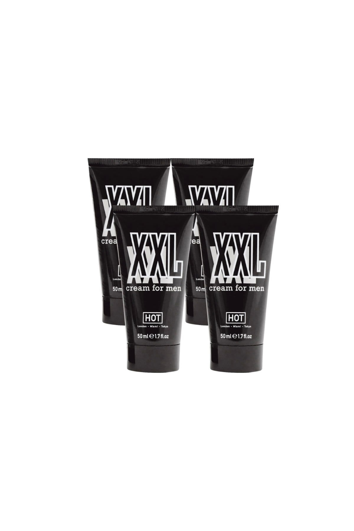 HotXXL Cream Men Hardener Delayer Enlarger 4lü adet x 50 ml Erkeklere Özel Boyut Kremi