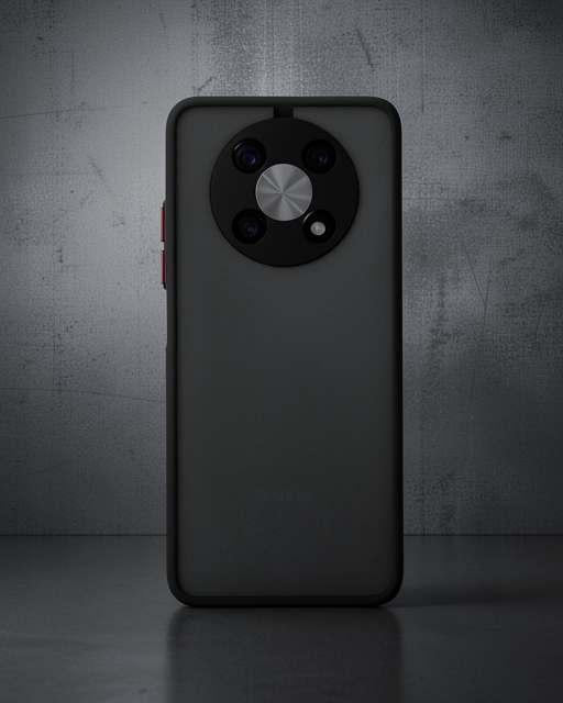 Huawei Nova Y90 Kılıf Montreal Silikon Kapak - Siyah