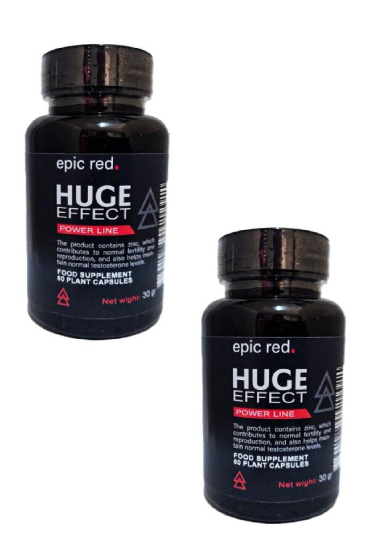 Huge Effect Erkeklere Özel Destekleyici Takviye 60'lı x 2 ad +Kayganlaştırıcı Jelle