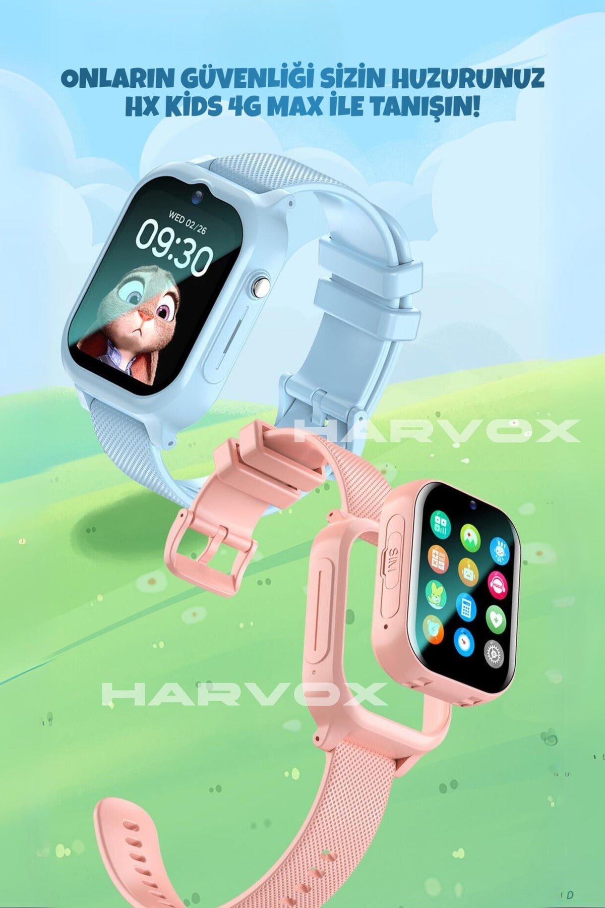 HX Kids 4G Max Akıllı Çocuk Saati