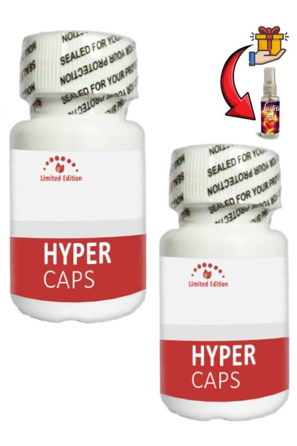 Hyper Erkeklere Özel Bölge Destekleyici 15'li x 2 ad+Lustra Masaj Yağı