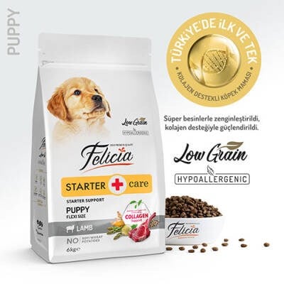 HypoAllergenic Small Mini Kuzulu Küçük Irk Düşük Tahıllı Yavru Köpek Maması 6 Kg