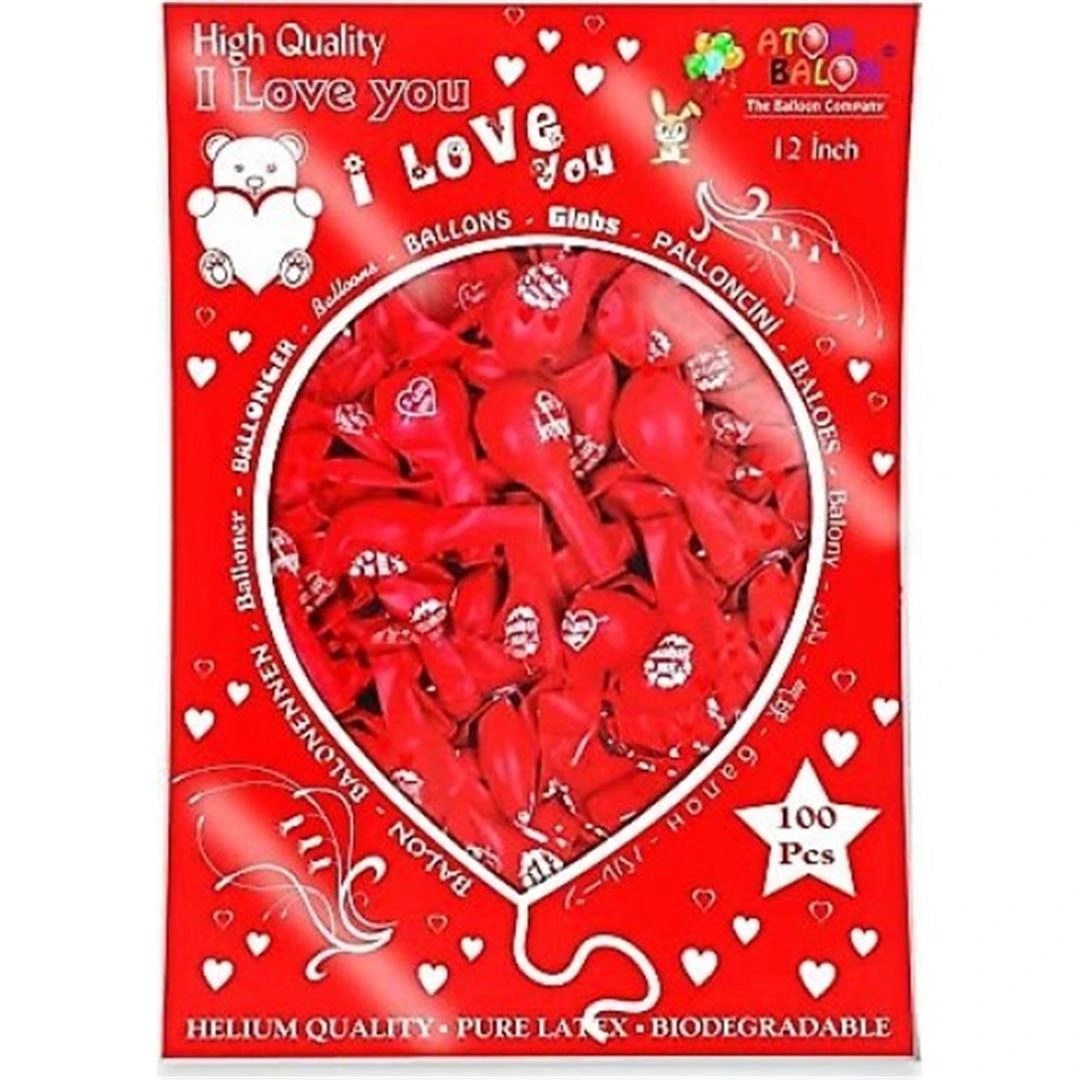 I Love You Seni Seviyorum Balon