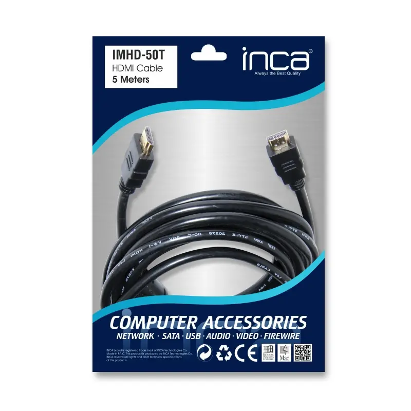 IMHD-50T 5MT 1.4V 3D ALTIN UÇLU HDMI KABLO
