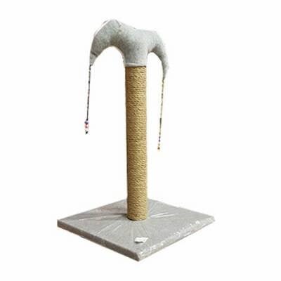İnce Kedi Tırmalama Tahtası 50 Cm Gri