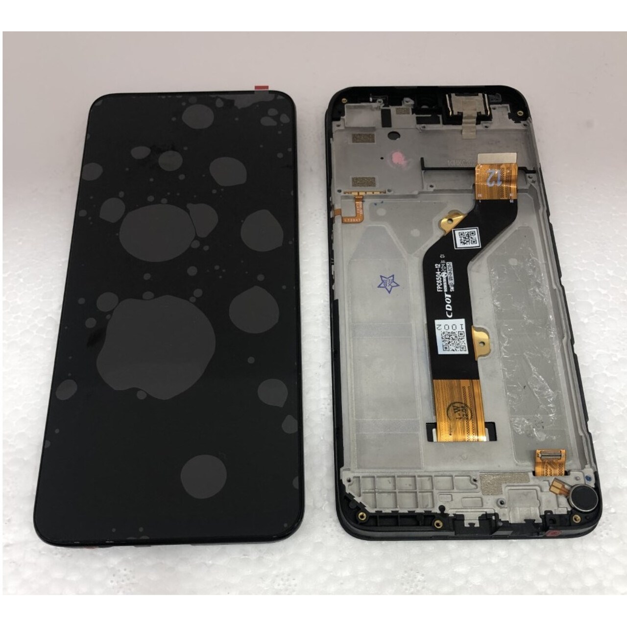infinix Hot 10T Uyumlu Dokunmatik Ekran (Siyah)