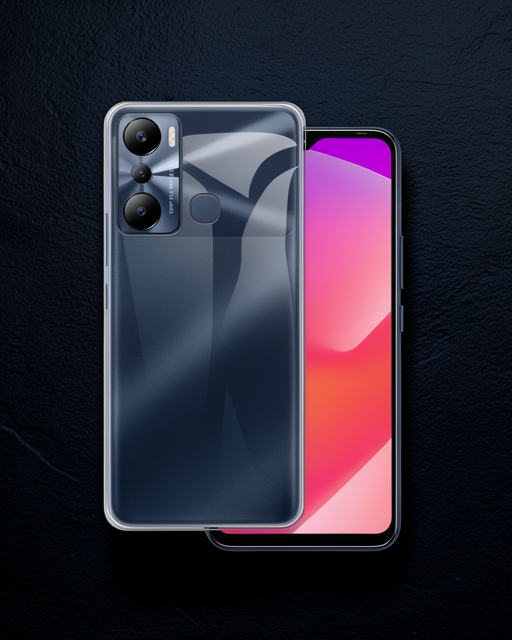 İnfinix Hot 20i Kılıf Lüx Şeffaf Silikon