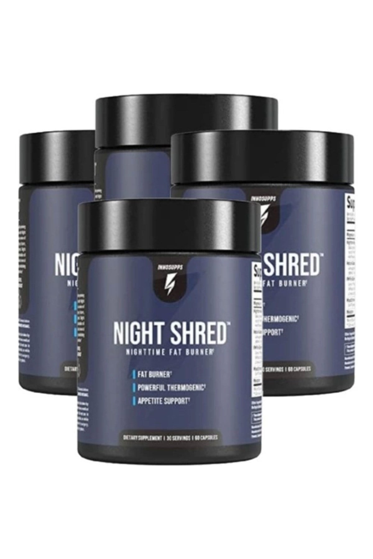 Innosupps Night Shred 60 Caps X 4 Adet