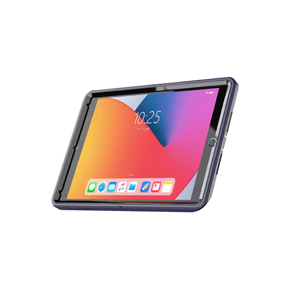 iPad 10.2 (7.nesil) Kılıf Hand Strap Tablet Kılıfı - Lacivert