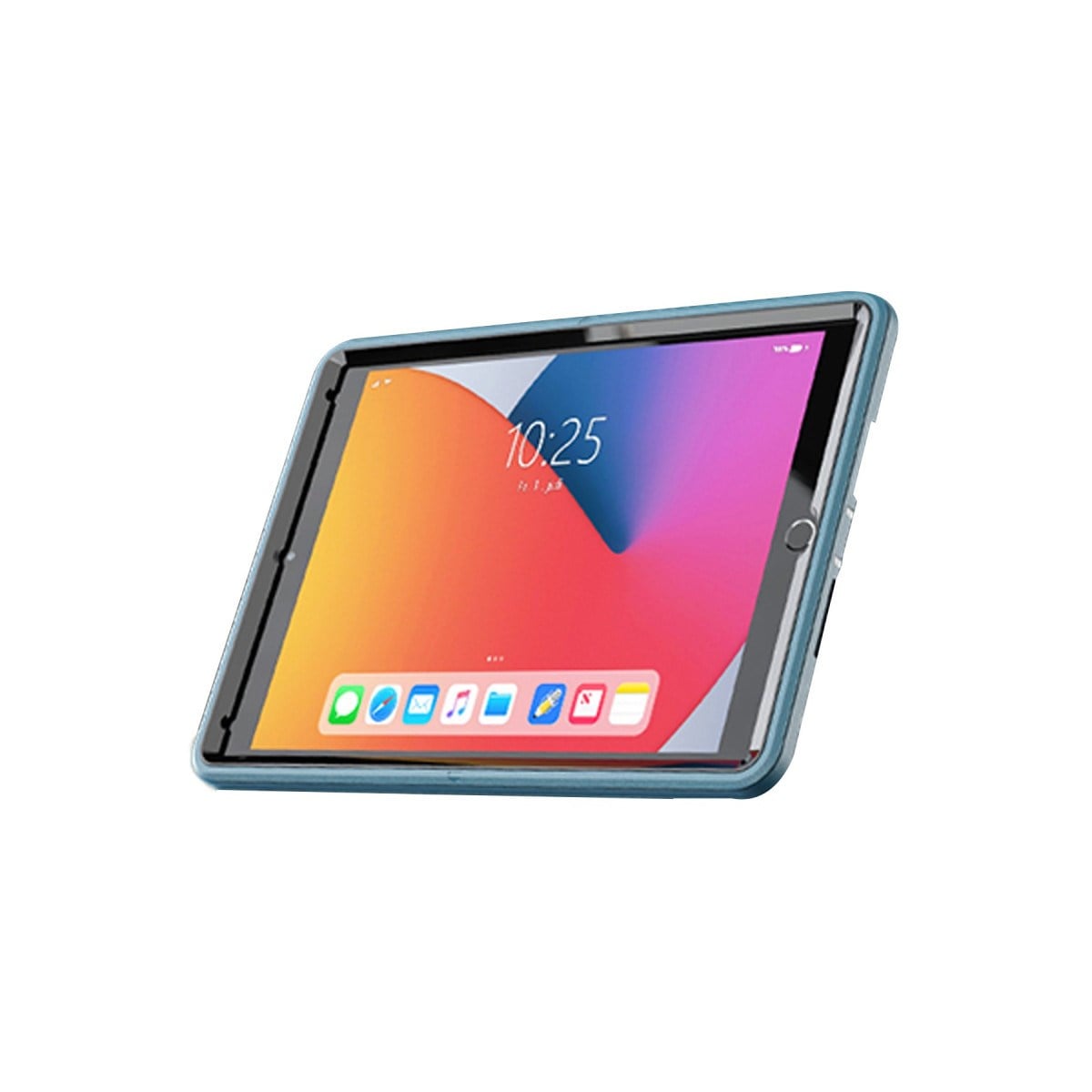 iPad 10.2 (7.nesil) Kılıf Hand Strap Tablet Kılıfı - Turkuaz