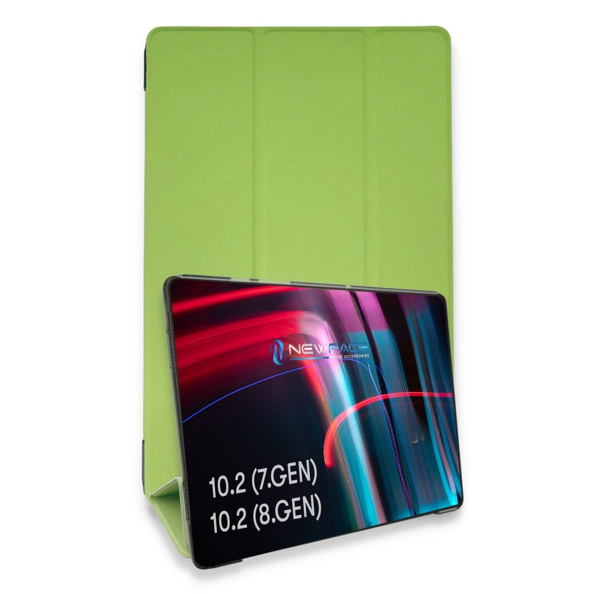iPad 10.2 (7.nesil) Kılıf Tablet Smart Kılıf - Açık Yeşil