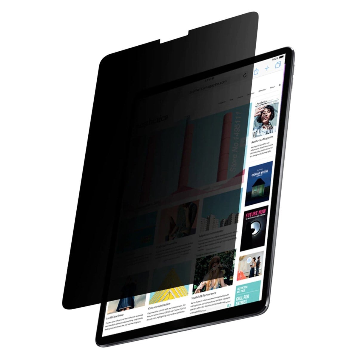 iPad 10.2 (8.nesil) Tablet Hayalet Full Glue Ekran Koruyucu