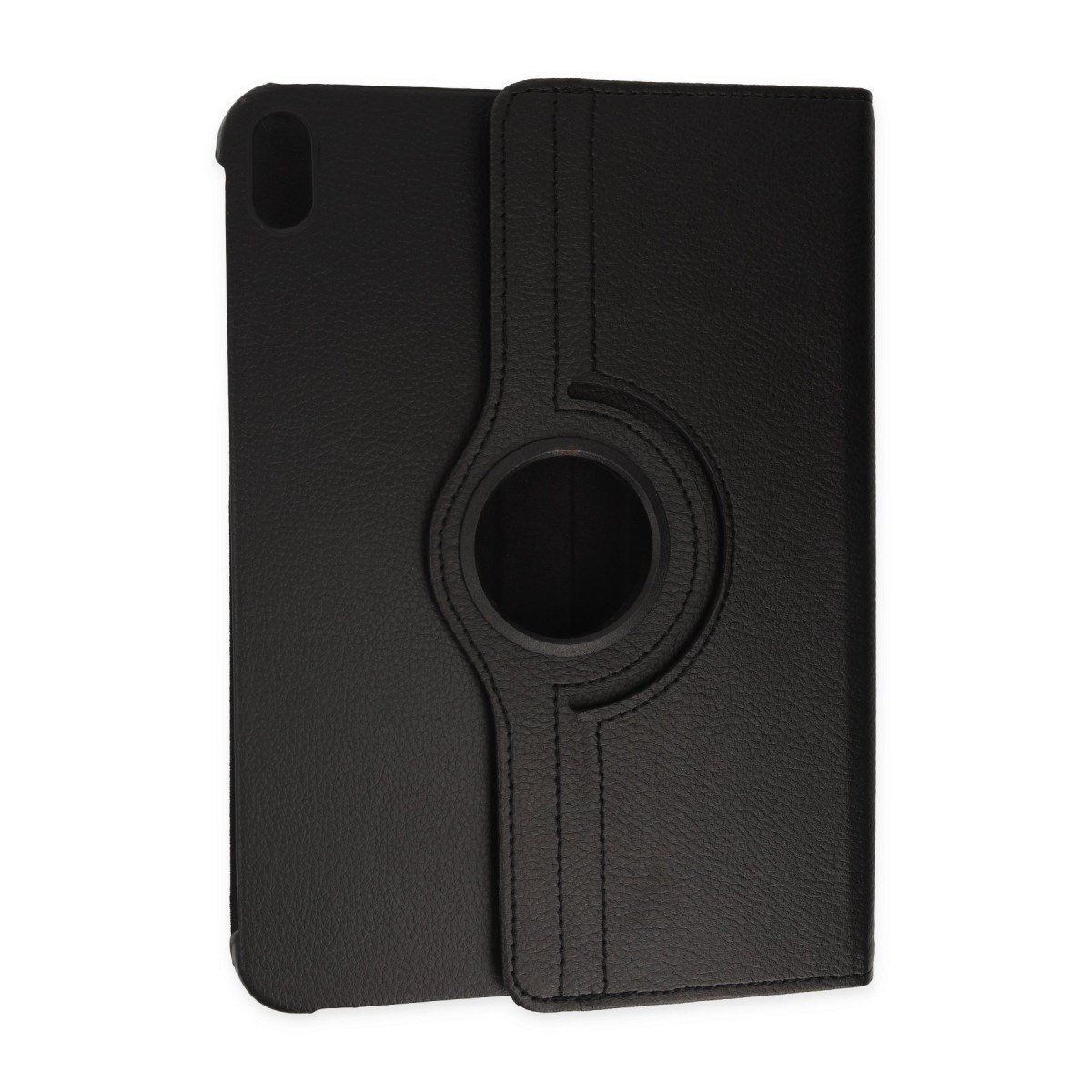 iPad 2022 10.9 (10.nesil) Kılıf 360 Tablet Deri Kılıf - Siyah
