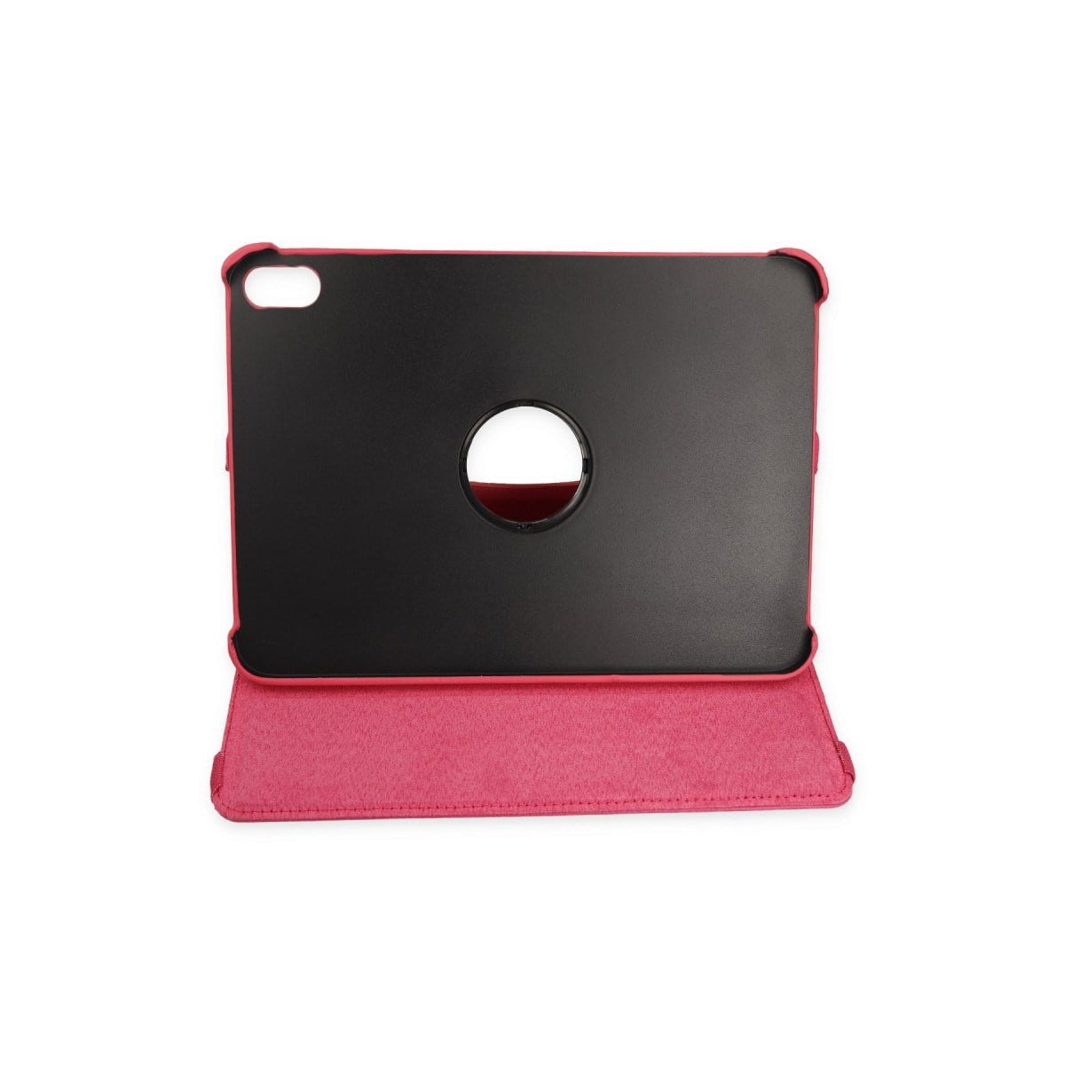 iPad 2022 10.9 (10.nesil) Kılıf 360 Tablet Deri Kılıf - Pembe
