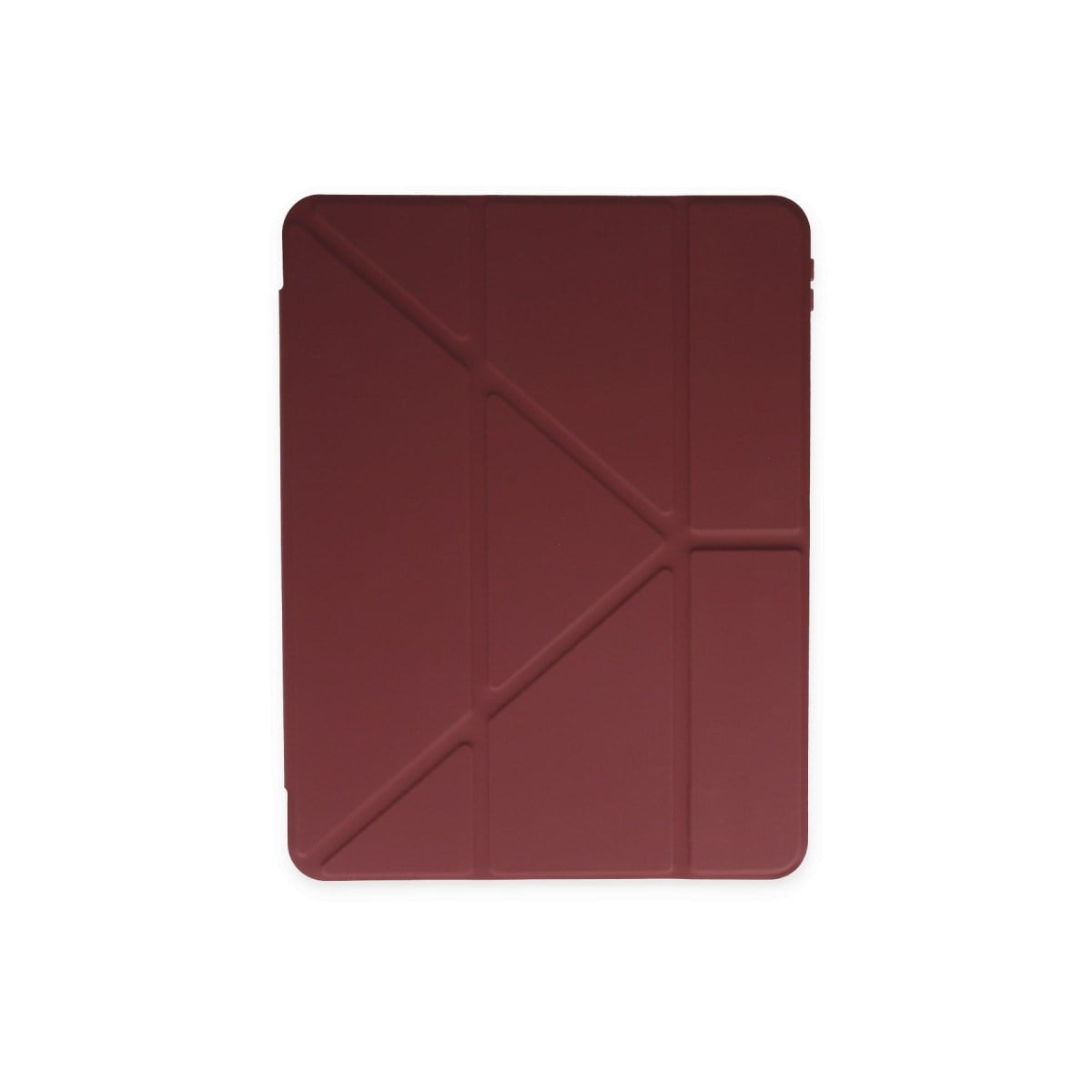 iPad 2022 10.9 (10.nesil) Kılıf Kalemlikli Mars Tablet Kılıfı - Mürdüm