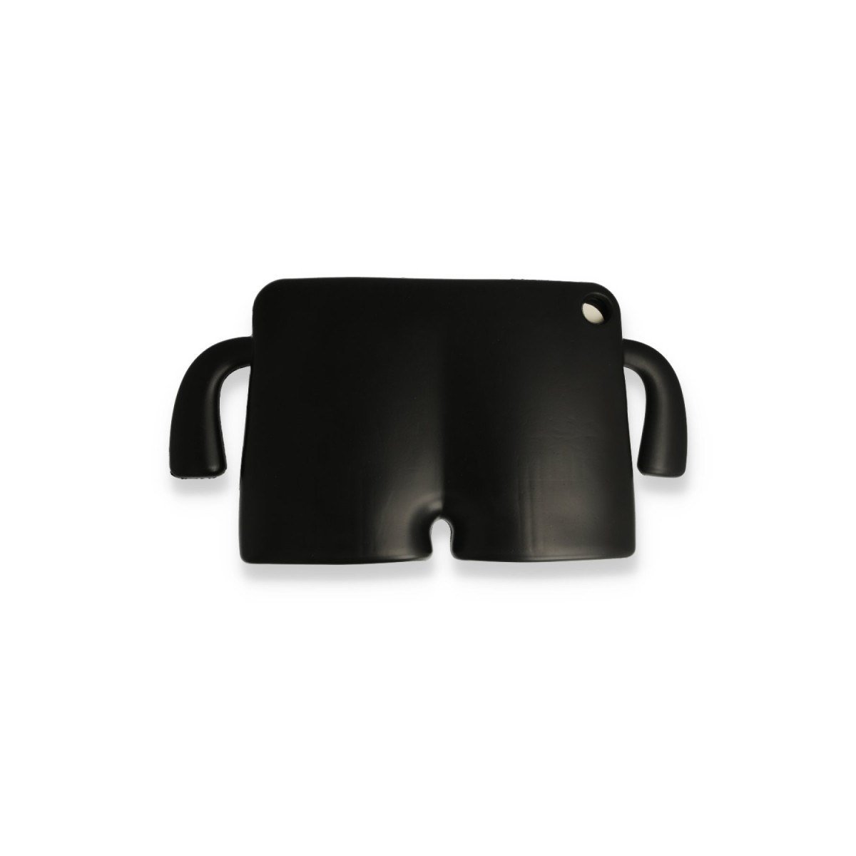 iPad 2022 10.9 (10.nesil) Kılıf Karakter Tablet Silikon - Siyah