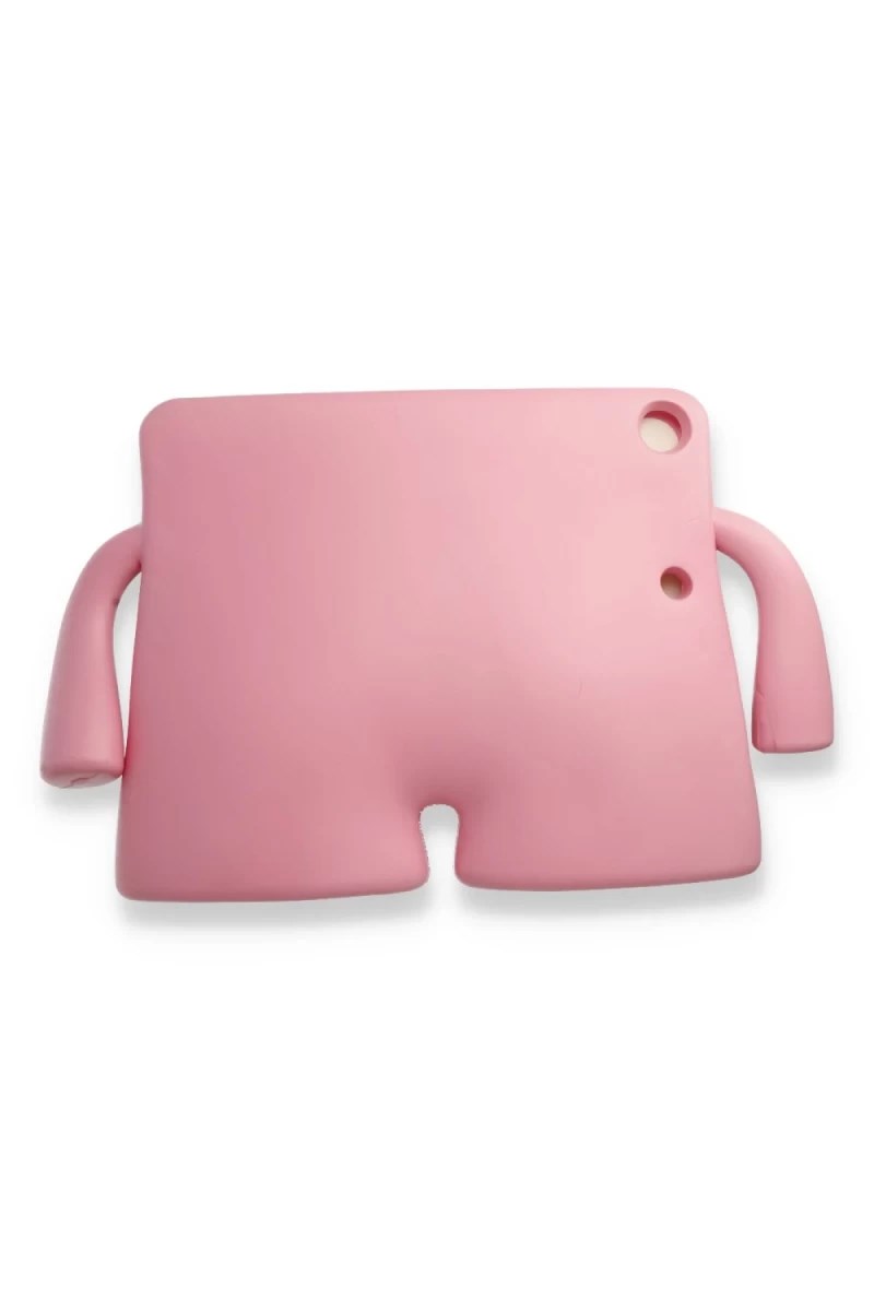 iPad 2025 10.9 10.Nesil (A16) Kılıf Karakter Tablet Silikon - Açık Pembe