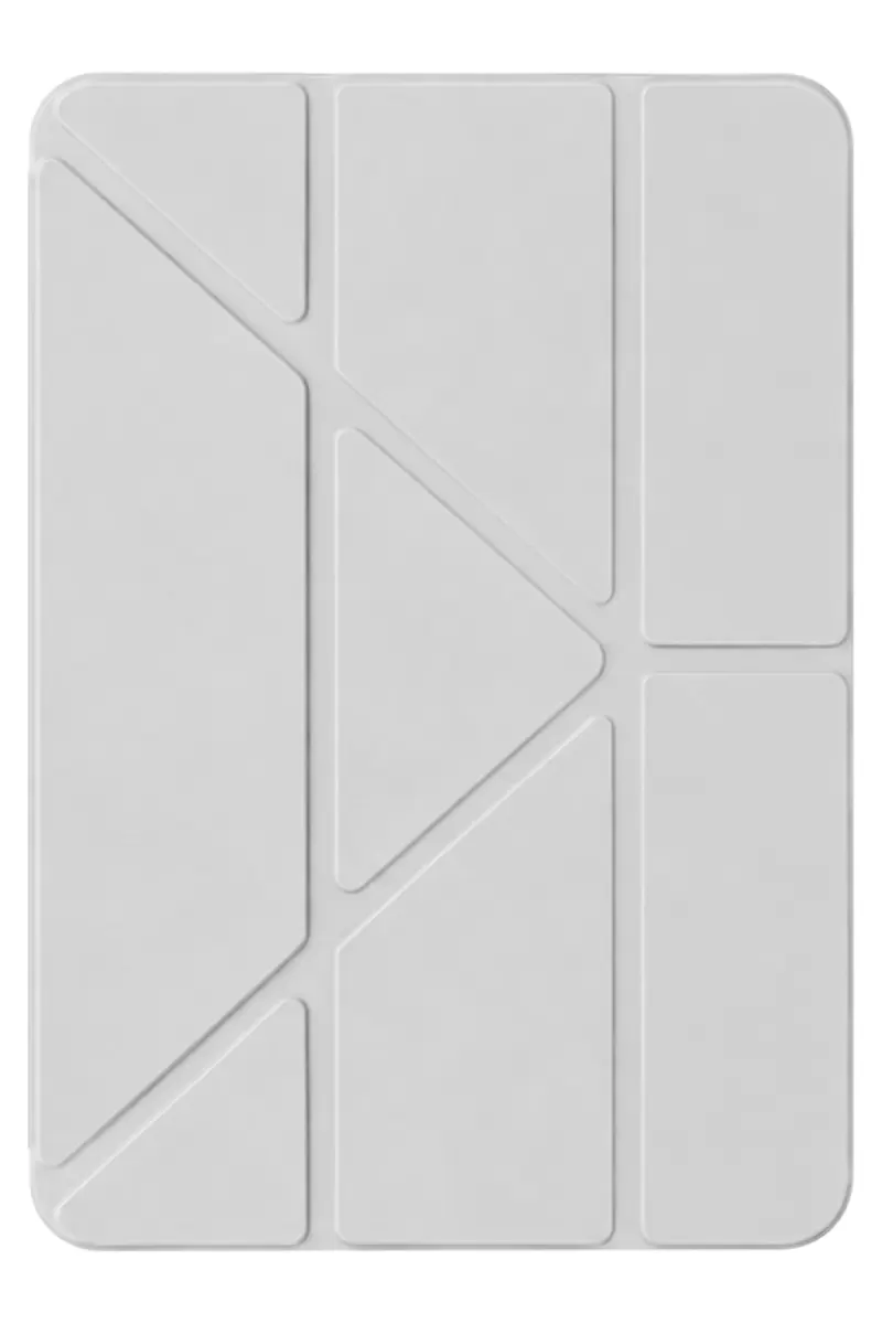 iPad 2025 10.9 10.Nesil (A16) Mera Kalemlikli Tablet Kılıfı - Gri