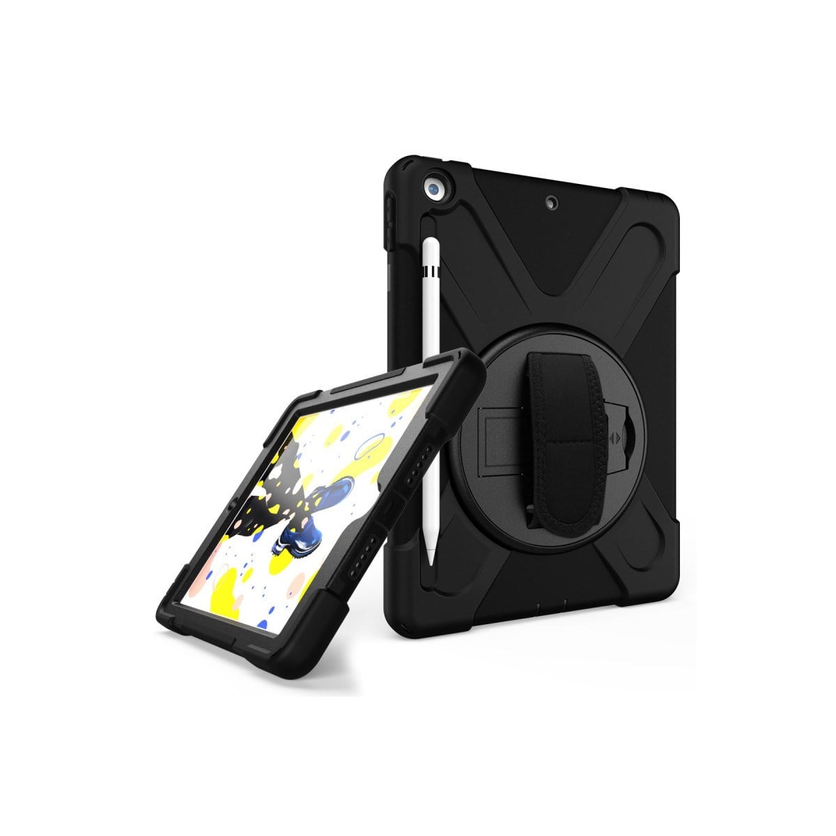 iPad 5 Air 9.7 Kılıf Amazing Tablet Kapak - Siyah