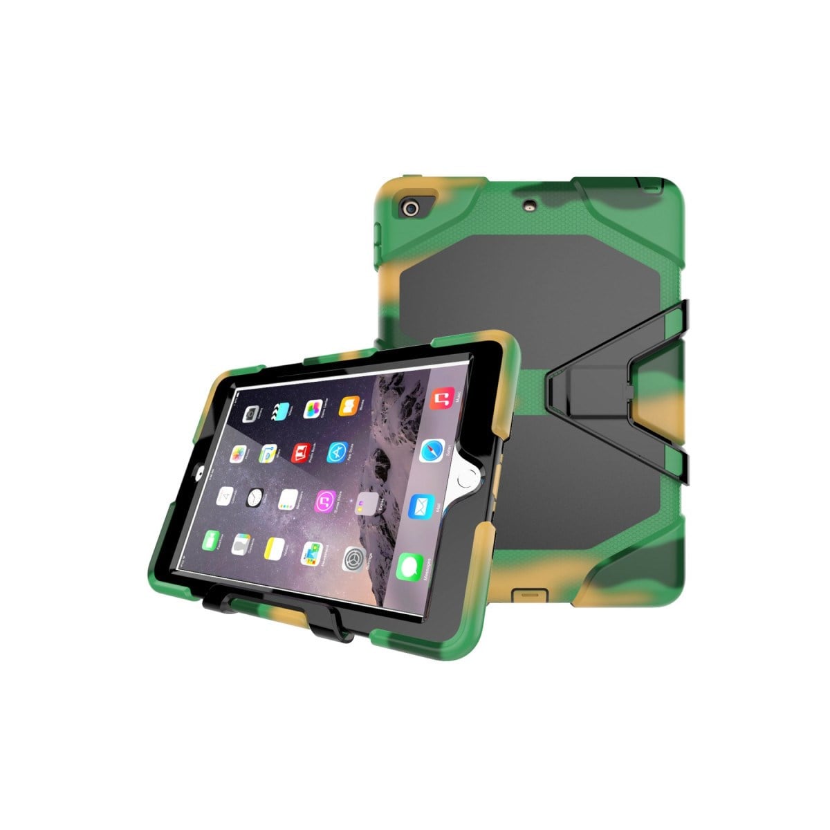 iPad 5 Air 9.7 Kılıf Griffin Tablet Kapak - Kamuflaj