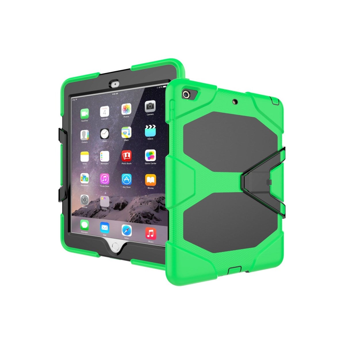 iPad 5 Air 9.7 Kılıf Griffin Tablet Kapak - Yeşil